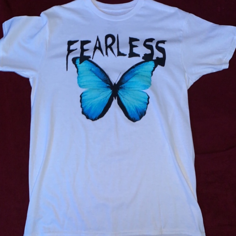Fearless butterfly tee